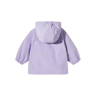 mini balabala 迷你巴拉巴拉 ZA0E051221281-70022 女童风衣 粉紫 90cm