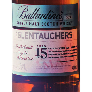 Ballantine's 百龄坛 15年 格伦伯吉 苏格兰 单一麦芽威士忌 40%vol 700ml