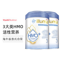 Wyeth 惠氏 启赋Illuma HMO+ 幼儿奶粉 3段 850g*2罐