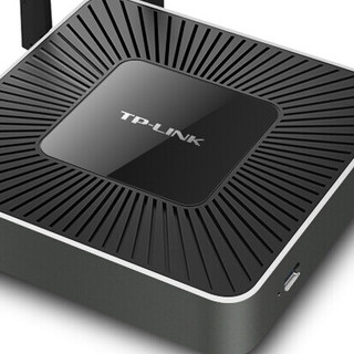 TP-LINK 普联 TL-WAR1200L 双频1200M 企业千兆无线路由器 Wi-Fi 5 单个装 黑色