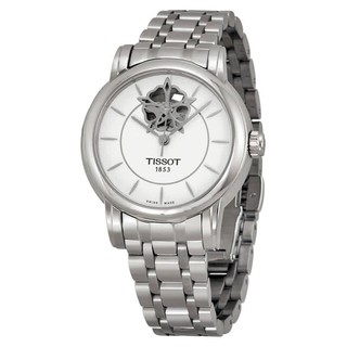 TISSOT 天梭 心媛系列镂空花朵不锈钢表带腕表 T0502071101104