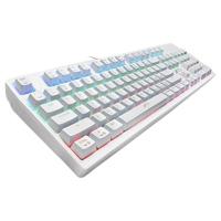 Xtrfy K2 104键 有线机械键盘 白色 凯华定制红轴 RGB 美式配列