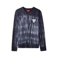 GUESS 盖尔斯 男士圆领长袖T恤 X0BP14R0062 黑色 XL