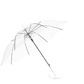 小蜜蜂 8骨直杆雨伞 透明