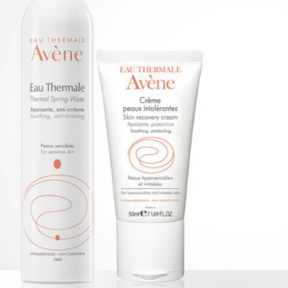 Avene 雅漾 舒缓特护系列护肤套装 (喷雾300ml+保湿霜50ml)