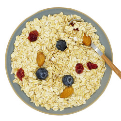 机灵麦片rolledoats即食老式澳洲全粒燕麦片无蔗糖隔夜燕麦片