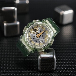 CASIO 卡西欧 G-SHOCK YOUTH系列 45.9毫米石英腕表 GMA-S110GS-3A