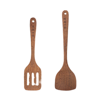 福越心品 鸡翅木锅铲套装 2件套(三线锅铲+35cm长锅铲)