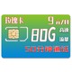 中国联通 9元月租 50GB全国通用+30GB定向