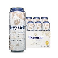 Hoegaarden 福佳 比利时风味白啤酒 500ml*6听