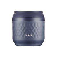 苏泊尔（SUPOR） 保温桶保温饭盒 不锈钢饭盒焖烧壶 丹宁蓝 720ml