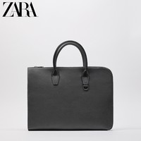 ZARA 秋季新款 男包 灰色商务商务经典公文包 3404820 004