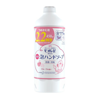 Bioré 碧柔 杀菌消毒儿童洗手液 水果香型 250ml+450ml