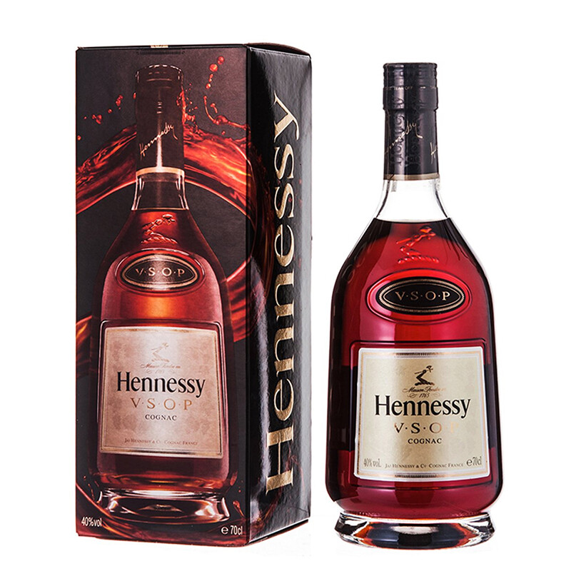 hennessy 轩尼诗 vsop 干邑白兰地 40%vol 700ml