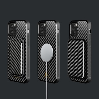 MONOCARBON 墨罗 适用苹果Apple iphone13promax真碳纤维手机壳防摔保护壳 iPhone 13 Pro Max