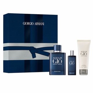 GIORGIO ARMANI 阿玛尼 Gio寄情男士香水套装 EDP 邃蓝版