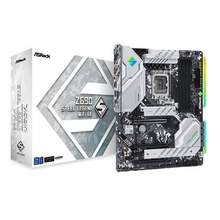 ASRock 华擎 Z690 Steel Legend WiFi 6E ATX主板（Intel LGA1700、Z690）