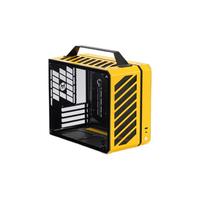 Mechanic Master 机械大师 C酷方系列 C28脉冲 Air版 RGB M-ATX机箱 半侧透 活力黄