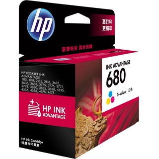 HP 惠普 680 F6V26AA 墨盒 彩色 单支装