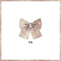 御茶家 JK小物 奶油草莓 平角领结