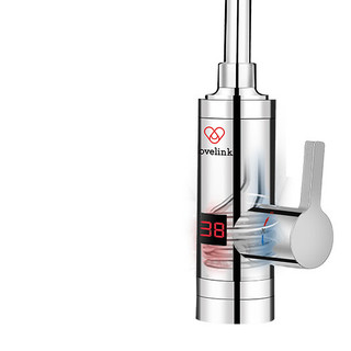 LoveLink 热恋 S3X3 电热水龙头 电镀银款