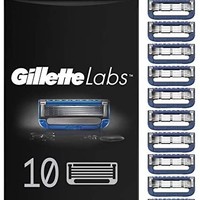 Prime会员：Gillette 吉列 男士加热剃须刀刀片 10个补充刀片