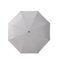 TAIMALI 太麻里 8骨三折晴雨伞 浅灰色