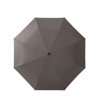 TAIMALI 太麻里 8骨三折晴雨伞 咖啡色