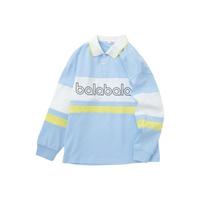 balabala 巴拉巴拉 208122100111-80908 男童长袖T恤 冰蓝 150cm