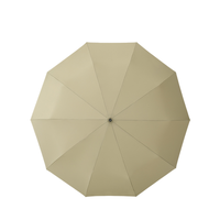 TAIMALI 太麻里 10骨三折晴雨伞 卡其绿