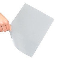 U-MACH 优玛仕 装订胶片A4塑料标书合同装订封面50张每包PVC材质 0.4mm透明胶片