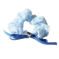 CHUANYE 川野 R44 布艺大肠发圈 蓝色 1个