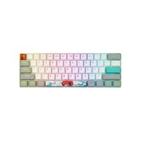 SKYLOONG Lite Gasket 轻弹版 61键 蓝牙双模机械键盘 珊瑚海 极客巧克力茶轴 RGB