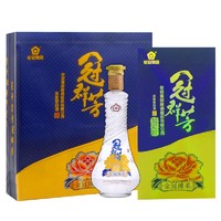 HUAGUAN 花冠 白酒 冠群芳酒 金冠绵柔 36.9度 480ml 单瓶装 浓香型白酒