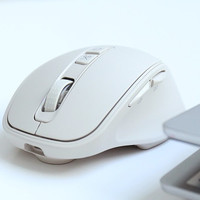 MiMouse 咪鼠科技 M5 2022款 2.4G蓝牙 双模无线鼠标 2400DPI 白色