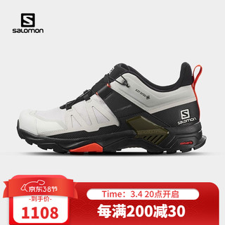 salomon 萨洛蒙 X ULTRA 4 GTX 男子徒步鞋 413854 灰色 42