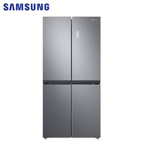 PLUS会员：SAMSUNG 三星 RF48A4000M9/SC 十字对开门冰箱 488L 银色