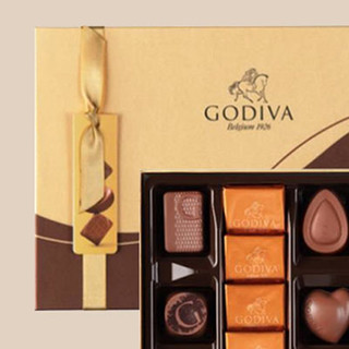 GODIVA 歌帝梵 精选黑巧克力礼盒装 8口味 20颗