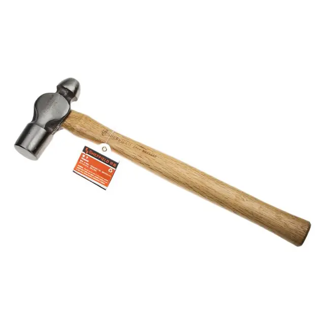 SHEFFIELD 钢盾 S088424 木柄圆头棰 24oz