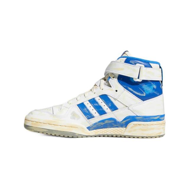 adidas ORIGINALS Forum 84 Hi Aec 中性休闲运动鞋GZ6467 白/蓝/黄36