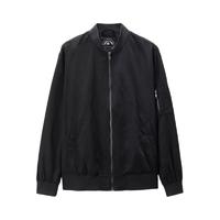 GIORDANO 佐丹奴 男士夹克 01071684 厚款 黑色 XL