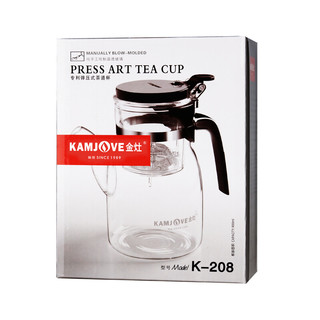 KAMJOVE 金灶 K-208 茶壶 900ml 透明