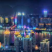 重庆倾城·泊棠酒店（解放碑洪崖洞店）云水·瞰江套房2晚（可拆分）