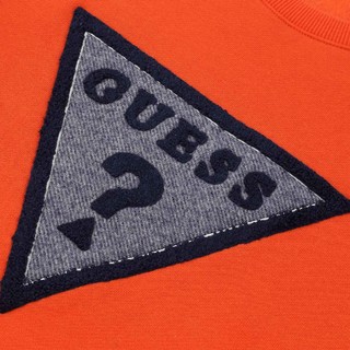 GUESS 盖尔斯 女士圆领卫衣 RK3K5407K 橙色 S