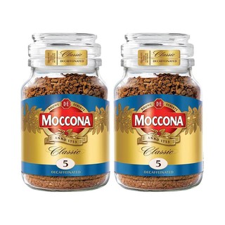 Moccona 摩可纳 经典5号 经典低因冻干速溶咖啡粉 100g*2瓶