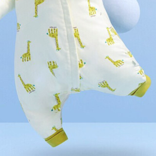 Purcotton 全棉时代 PAS203017G415070 婴童分腿睡袋 春夏薄款 威尔曼小鹿 100cm