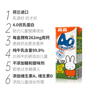 Globemilk 荷高 荷兰进口 4.0g米菲儿童高钙成长牛奶 200ml