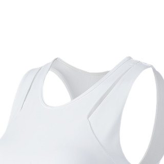 jSC 女子运动内衣 CE011205 白色 S