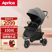 Aprica 阿普丽佳 日版阿普丽佳 Aprica婴儿推车bb车0-3岁SMOOOVE Premium AC 黑色
