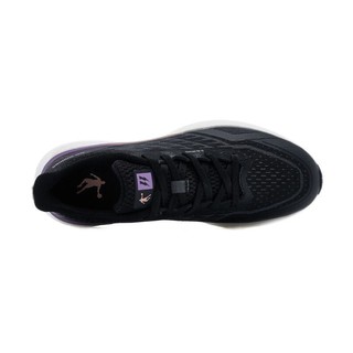 QIAODAN 乔丹 风行11代 女子跑鞋 BM22220210 黑色/电光紫 36